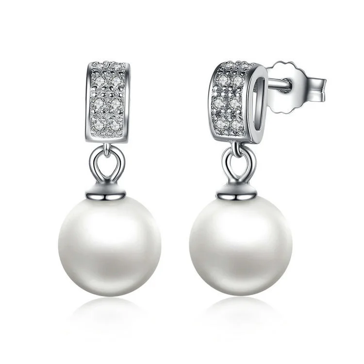 Pearls Earrings 925