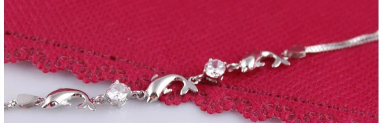 925 Sterling Silver Bracelet dolphin