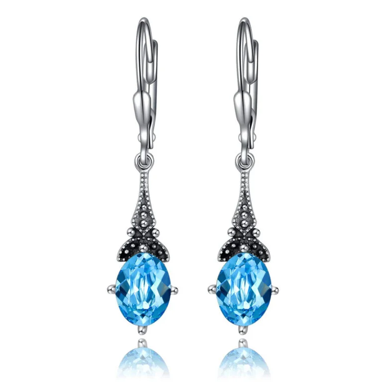 Leverback Drop Earrings