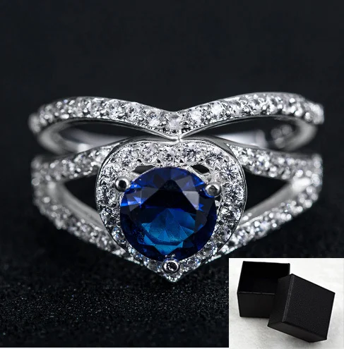 Heart shaped Diamond Ring - Image 7