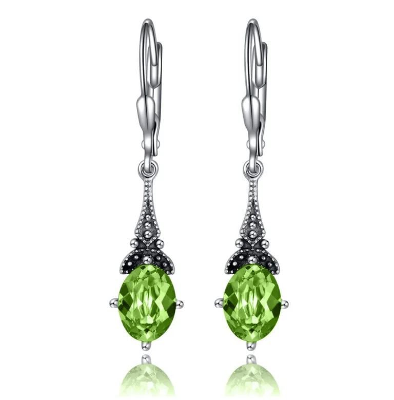 Leverback Drop Earrings