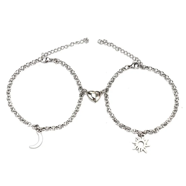 Bracelet Sun And Moon gift for her