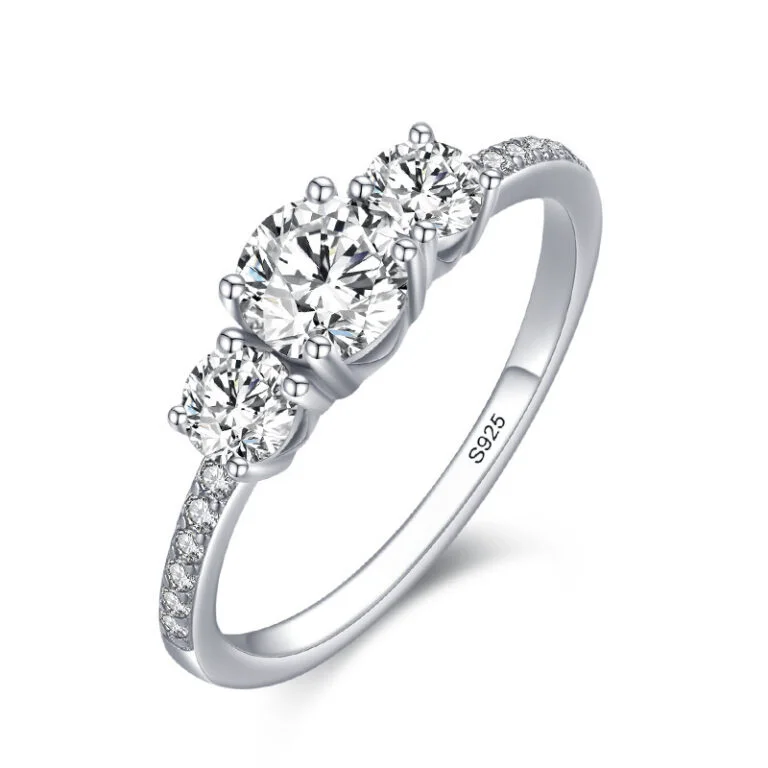 light luxury natural ring